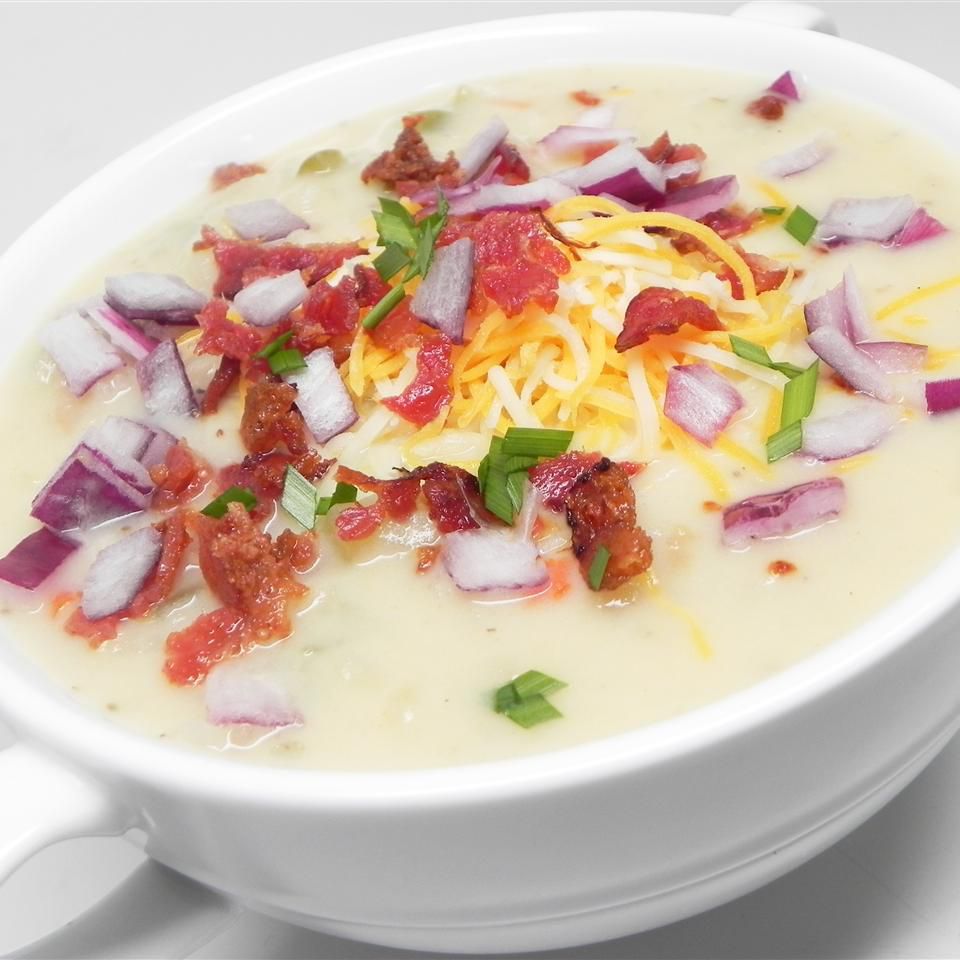Creamy Hash Brown Potato Soup Recipe