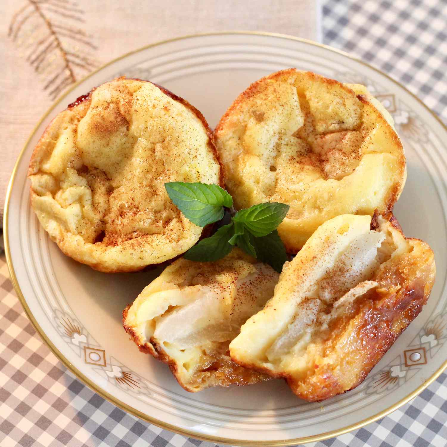 Fancy Pear Popovers Recipe