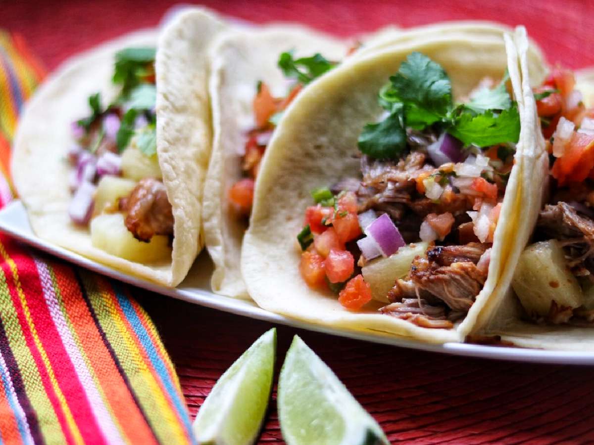 Instant Pot Tacos al Pastor Recipe