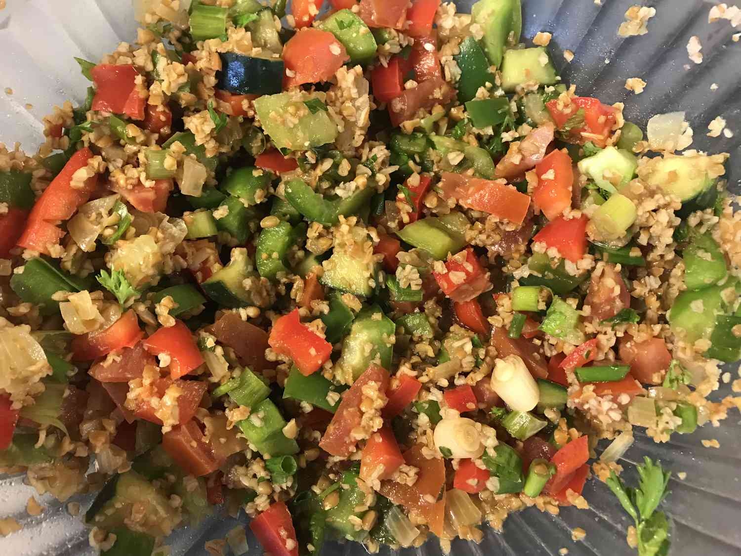 Veggie Bulgur Salad (Kisir) Recipe