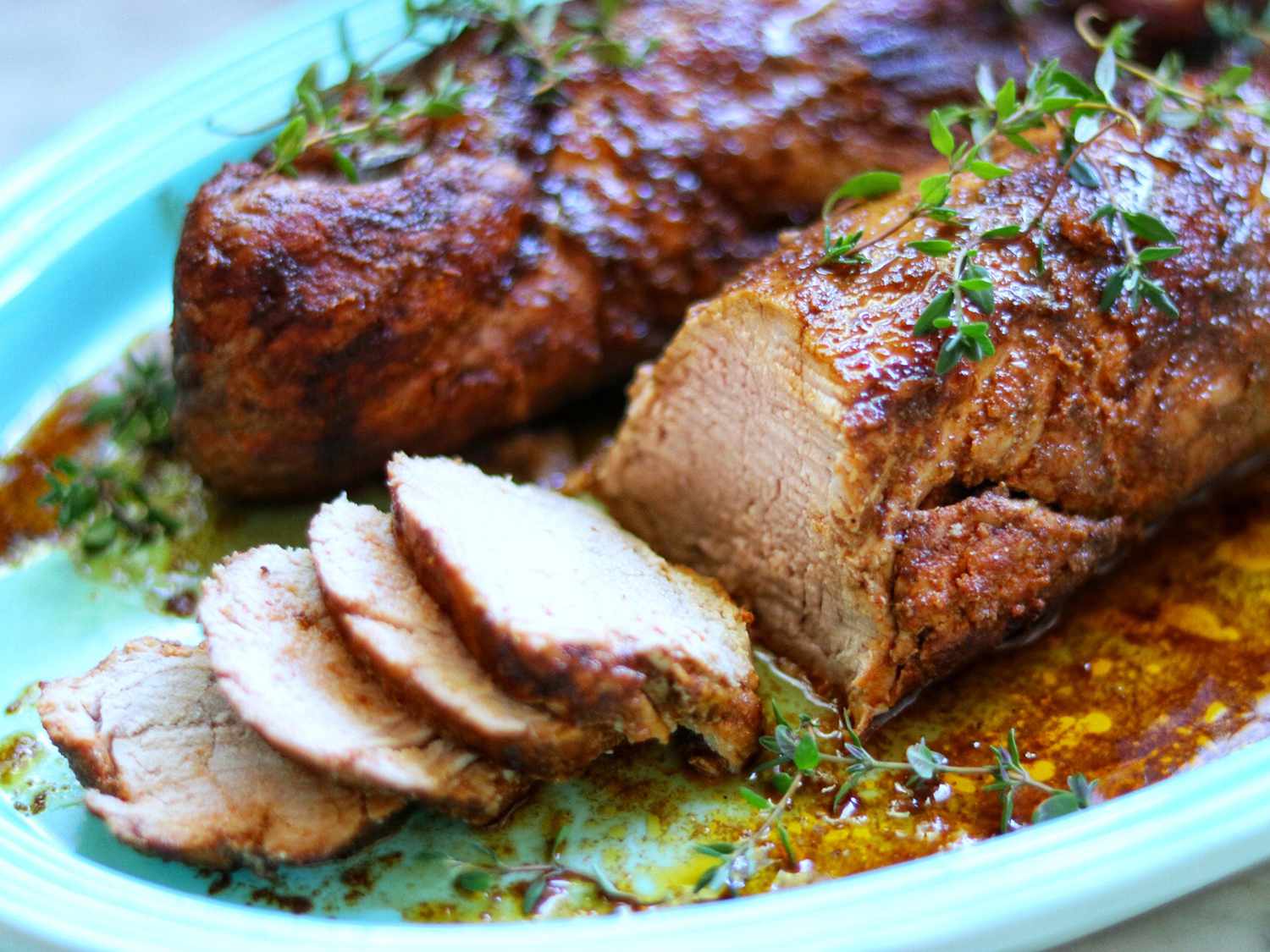 Grilled Pork Tenderloin with Balsamic Honey Glaze Recipe