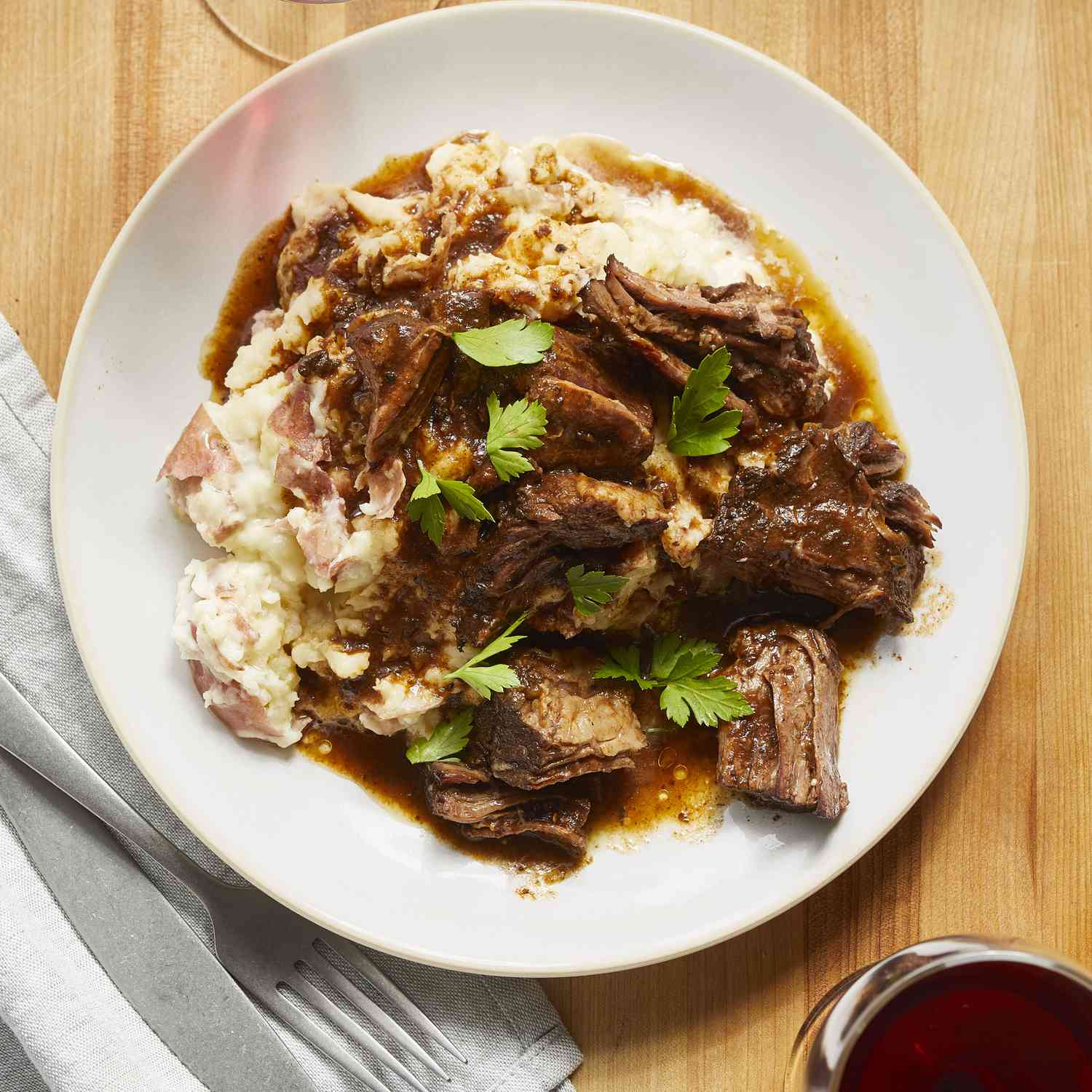 Slow Cooker Au Jus Pot Roast Recipe