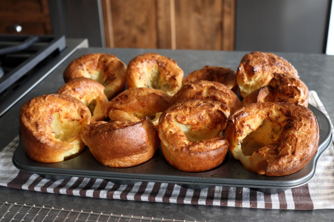 Blue Cheese Popovers Recipe