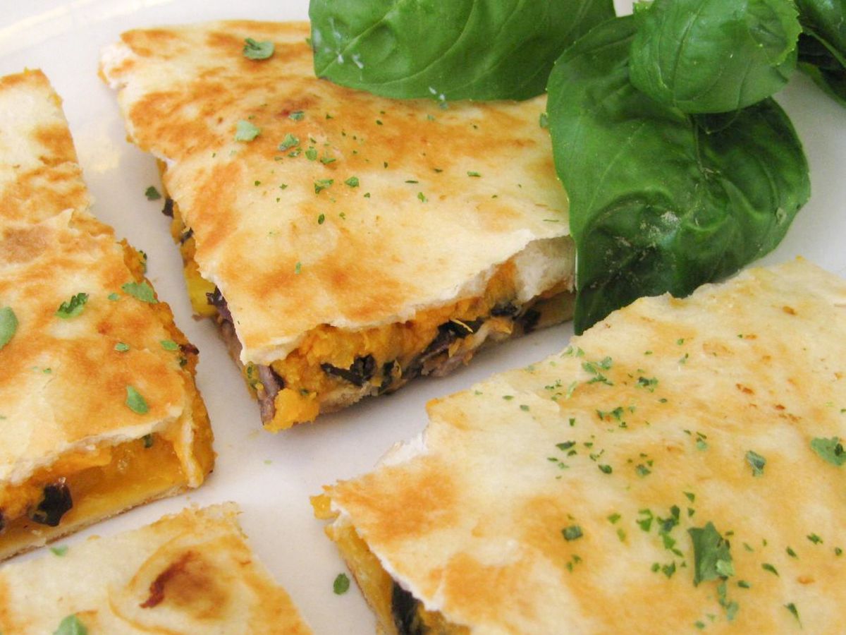 Black Bean and Sweet Potato Quesadillas Recipe