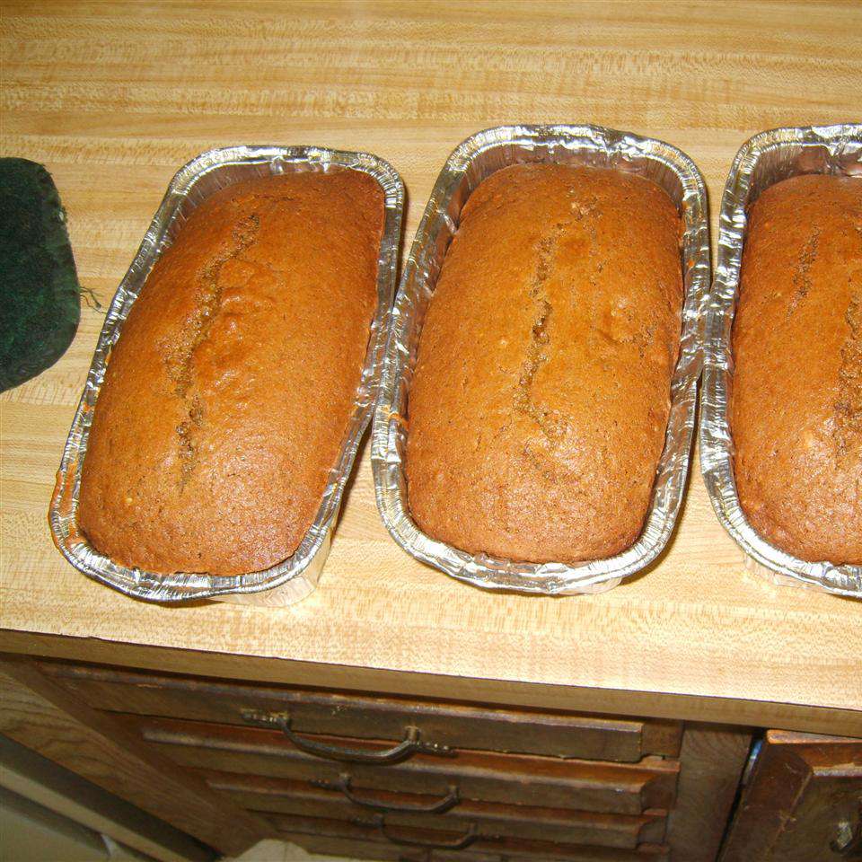 Pumpkin Walnut Bread Recipe