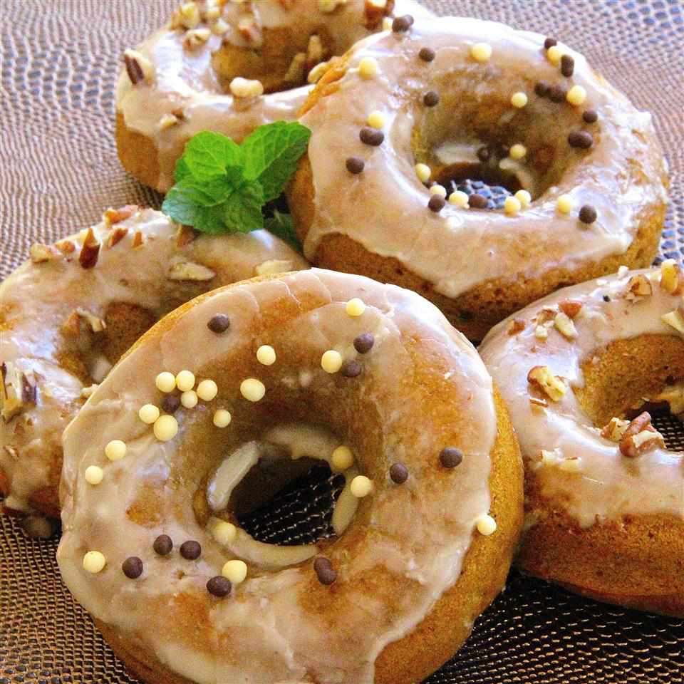 Maple Pumpkin Doughnuts Recipe