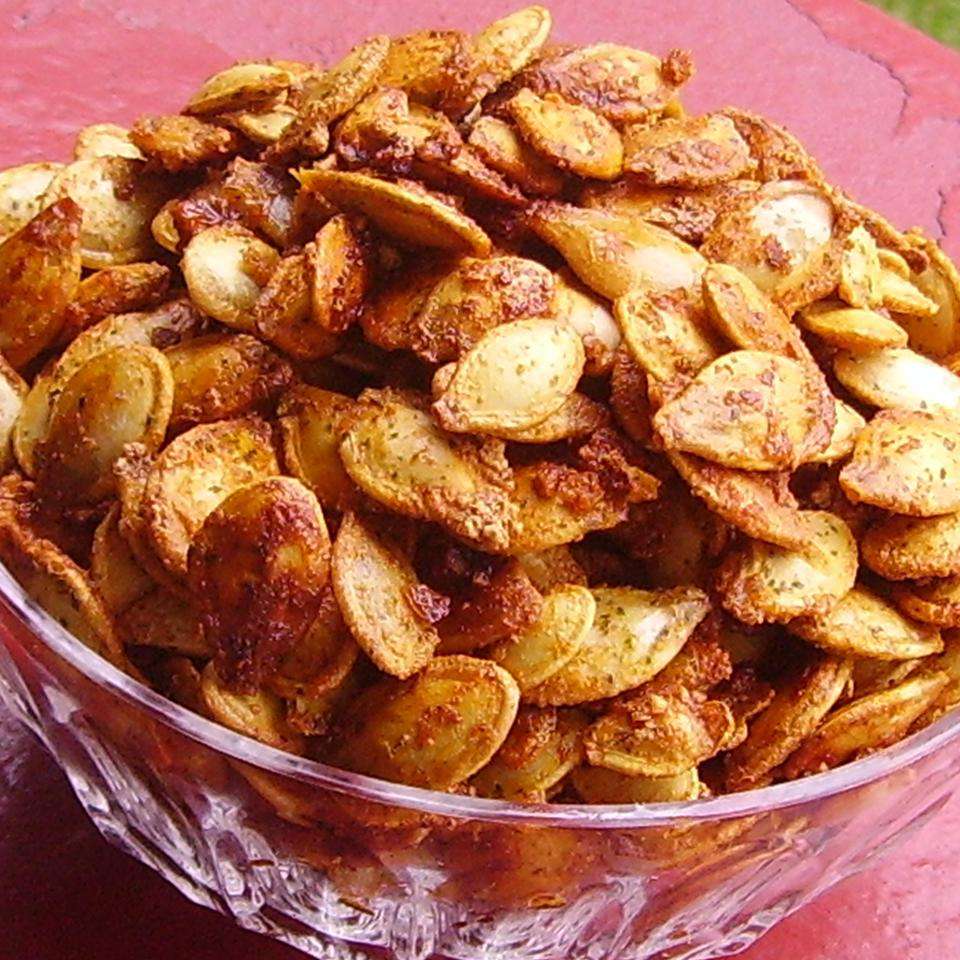 Baked Pumpkin Seeds Recipe