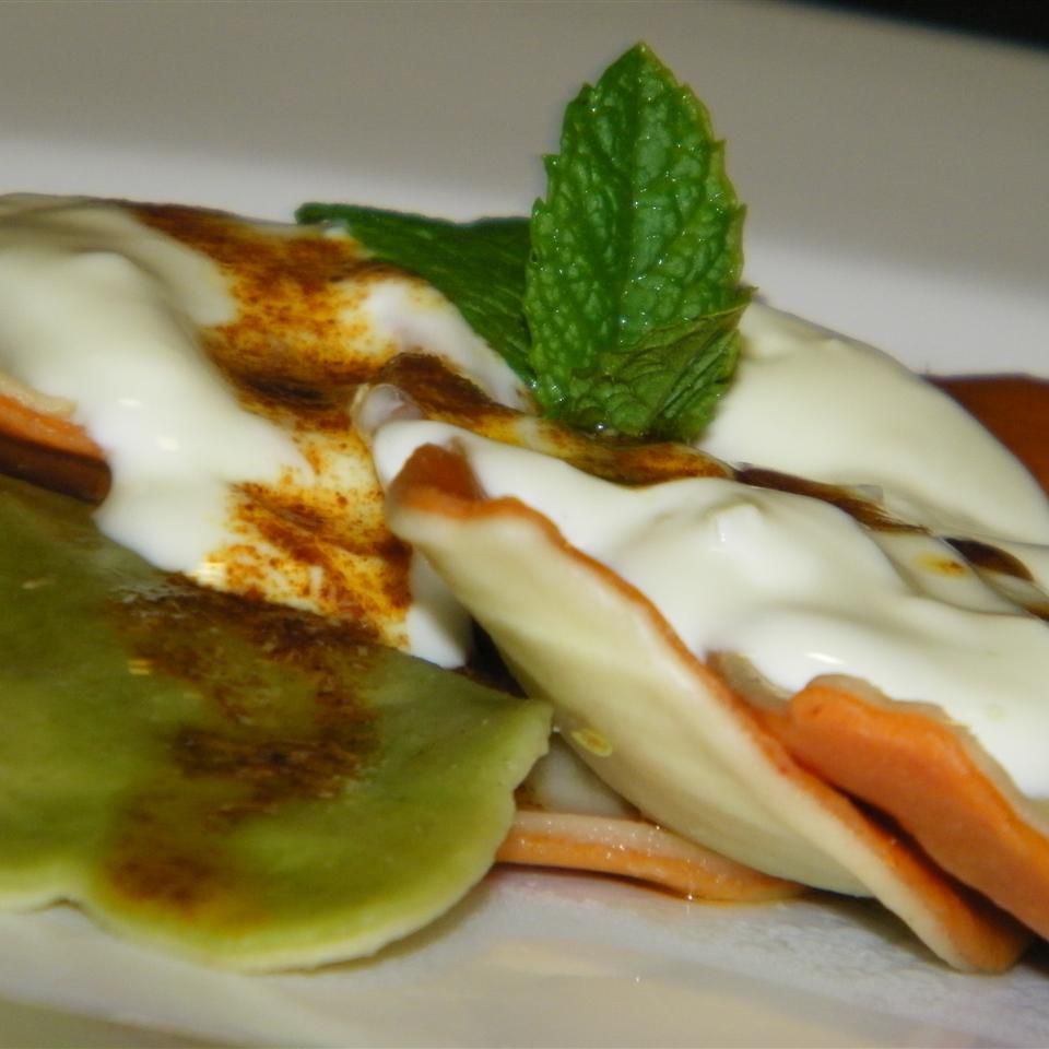 Manti (Turkish 'Ravioli' with Yogurt Sauce) Recipe