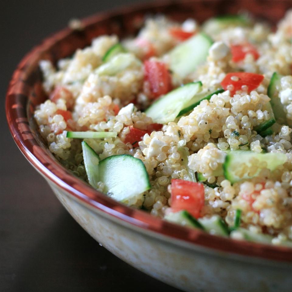 Quinoa Summer Salad with Feta Recipe
