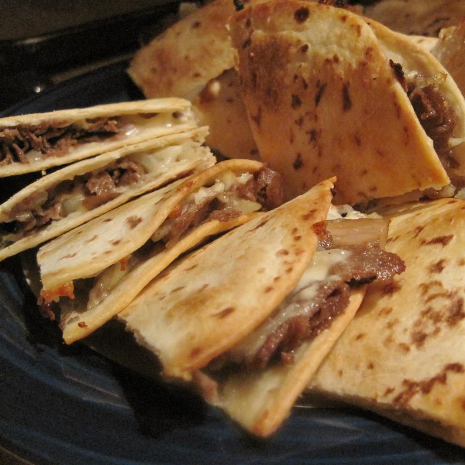 Philly Steak Quesadillas Recipe
