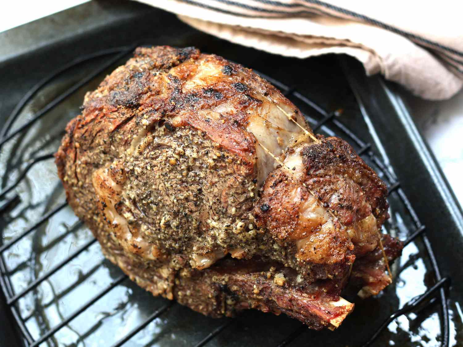 Easy Standing Rib Roast Recipe
