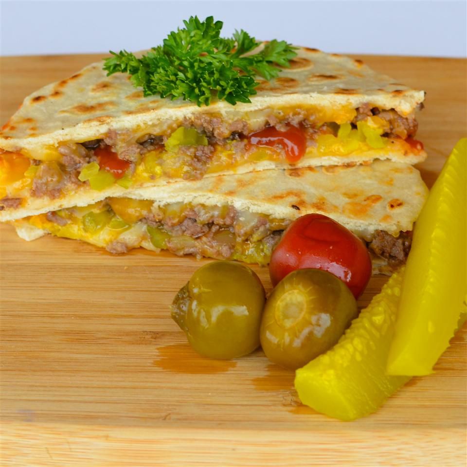 Cheeseburger Quesadilla Recipe