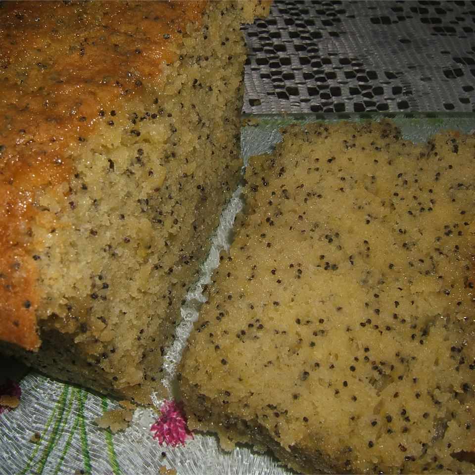 Moist Lemon Poppy Seed Cake Recipe