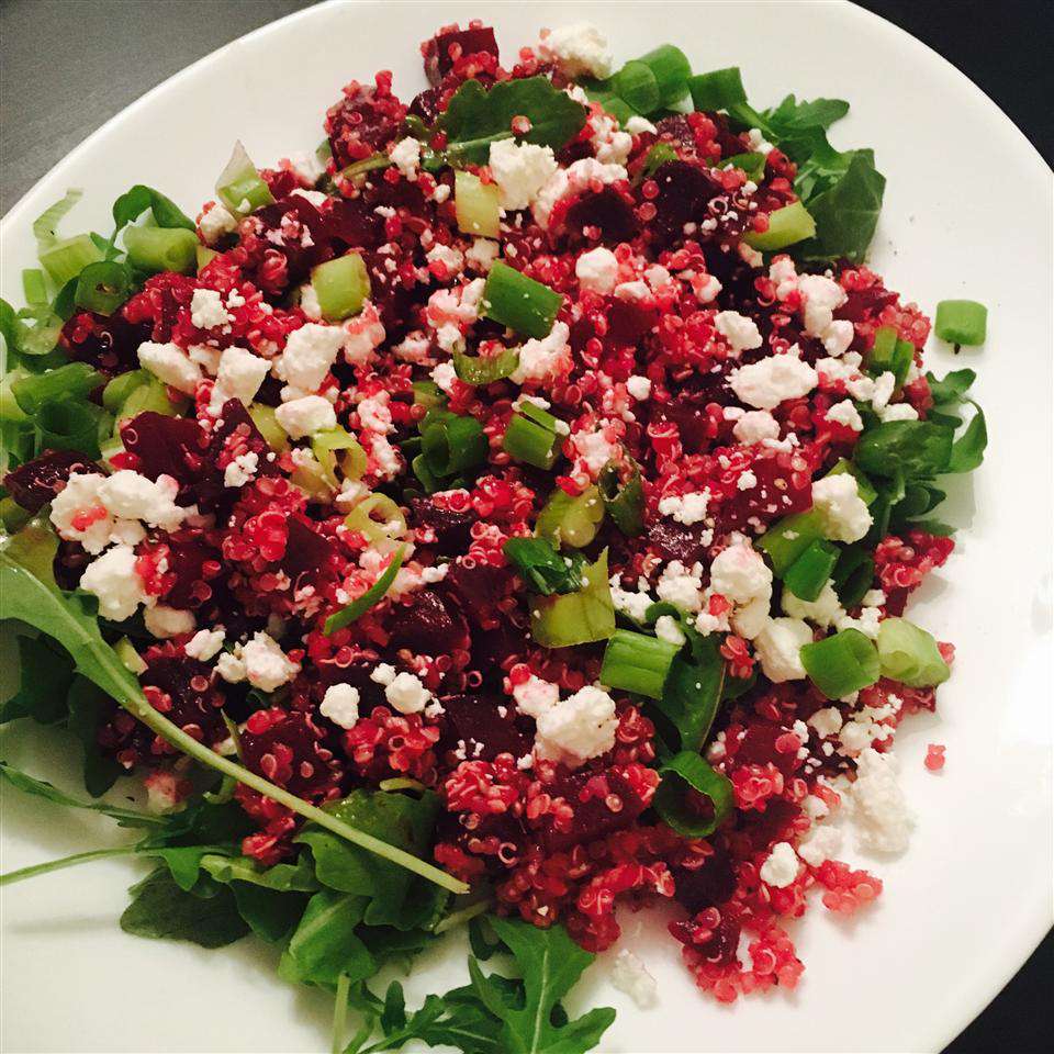 Quinoa, Beet, and Arugula Salad Recipe