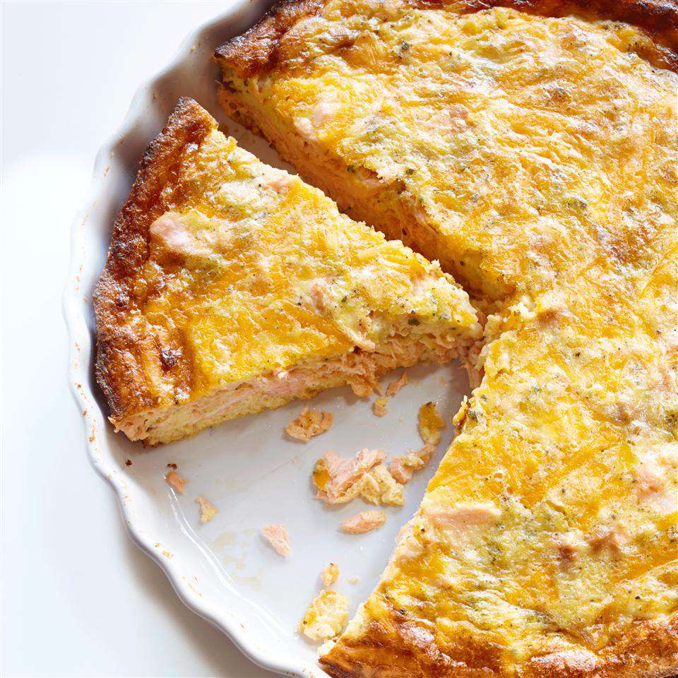 Salmon Quiche Recipe