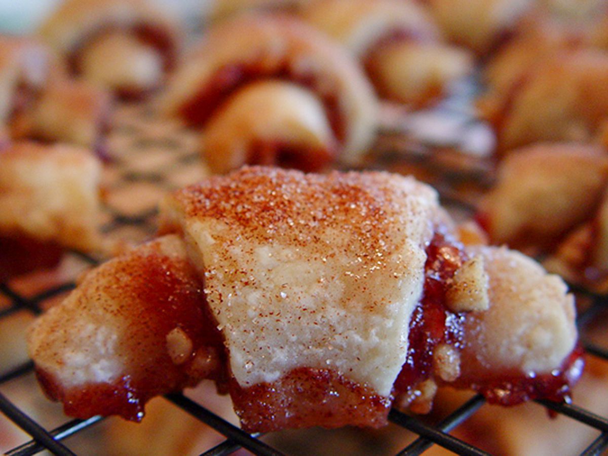 Raspberry and Apricot Rugelach Recipe