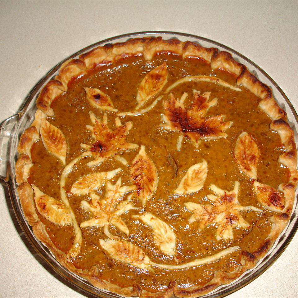 Mom's Spiced Pumpkin Pie Recipe
