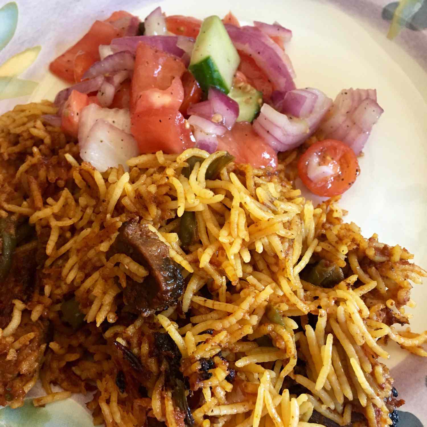 Lubia Polo (Green Bean Rice) Recipe