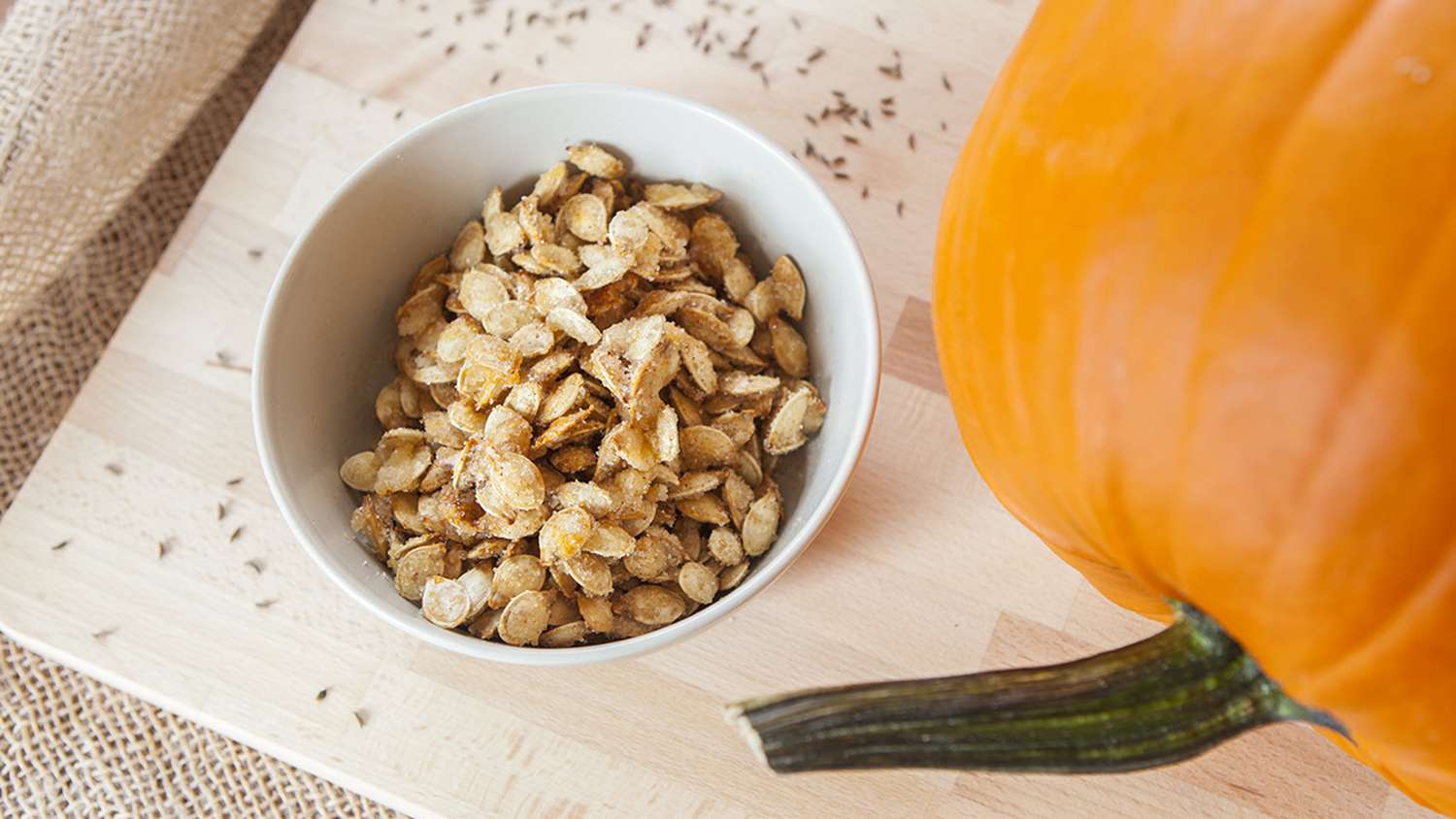 Caramelized Spicy Pumpkin Seeds Recipe