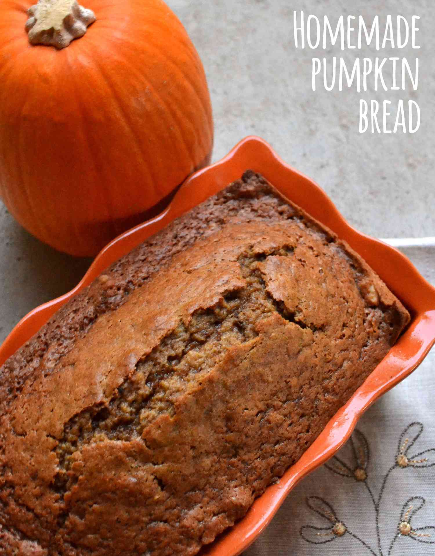Pumpkin Bread with Raisins and Pecans Recipe