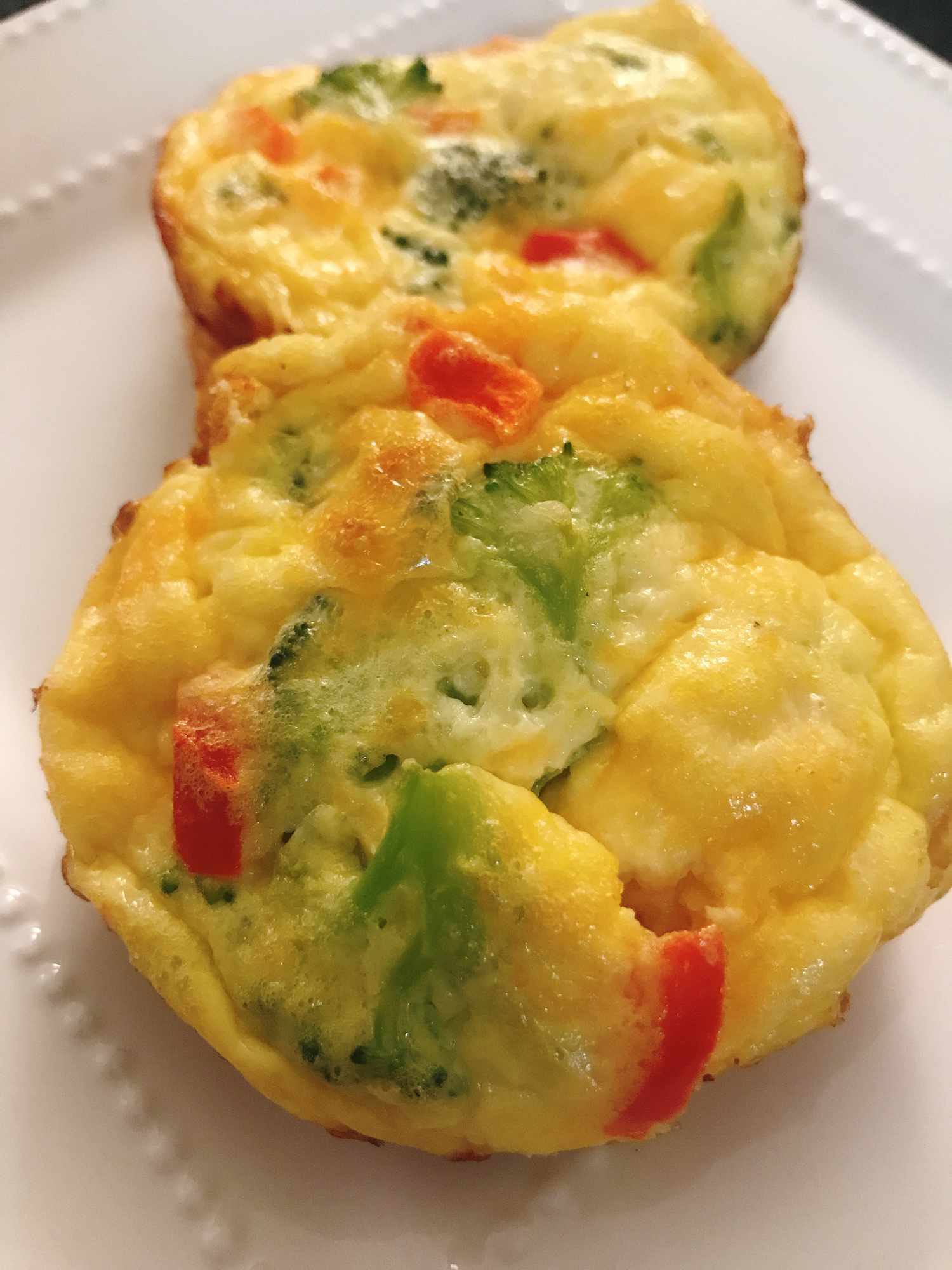 Crustless Cottage Cheese Mini Quiches Recipe