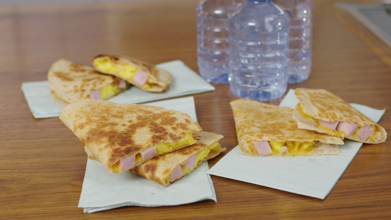 Ham, Egg, and Cheese Quesadillas Recipe