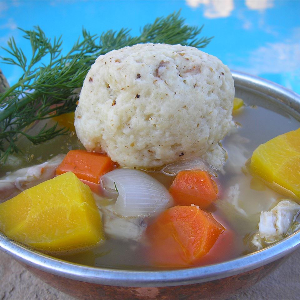 Angel Family Chicken Soup with Matzo Balls Recipe