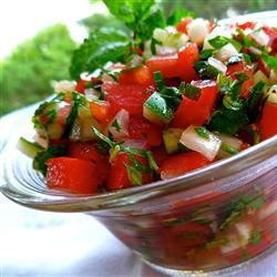 Middle Eastern Tomato Salad Recipe