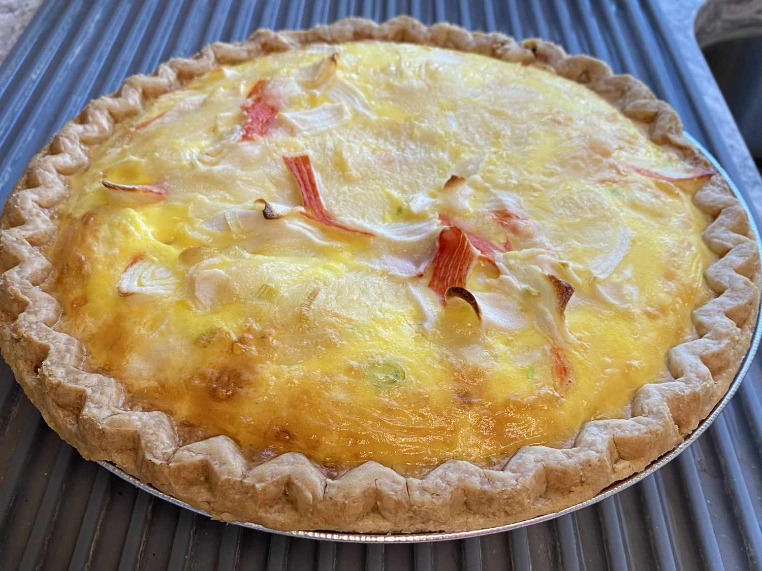 Crab Quiche Recipe