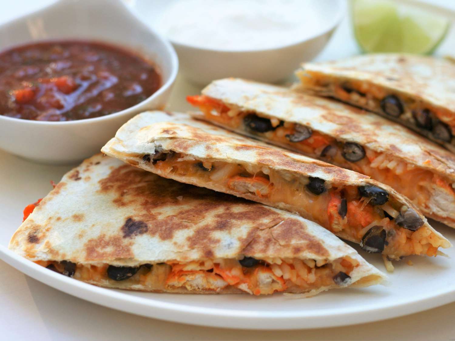 Easy Chicken Quesadillas Recipe