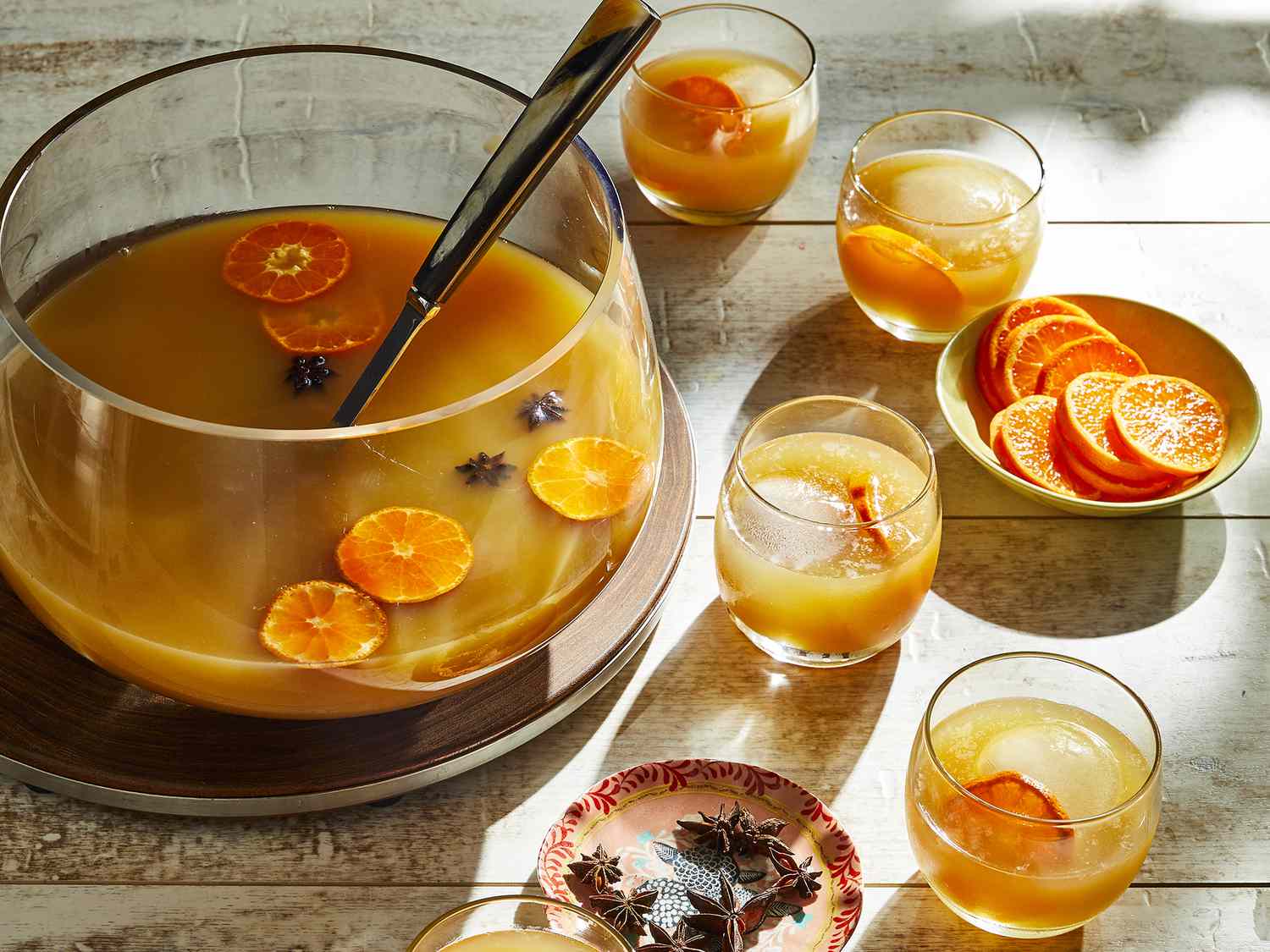 Oolong, Orange, and Whiskey Punch Recipe