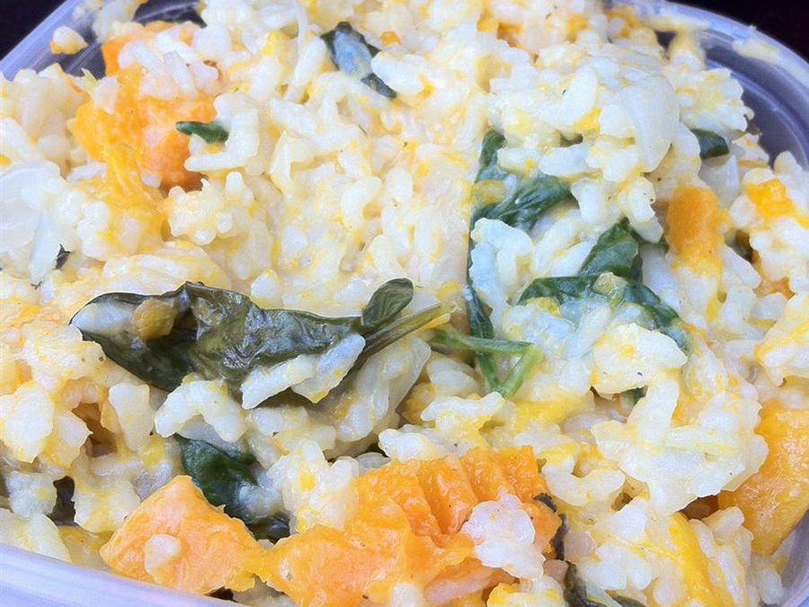 Roast Pumpkin and Feta Risotto Recipe