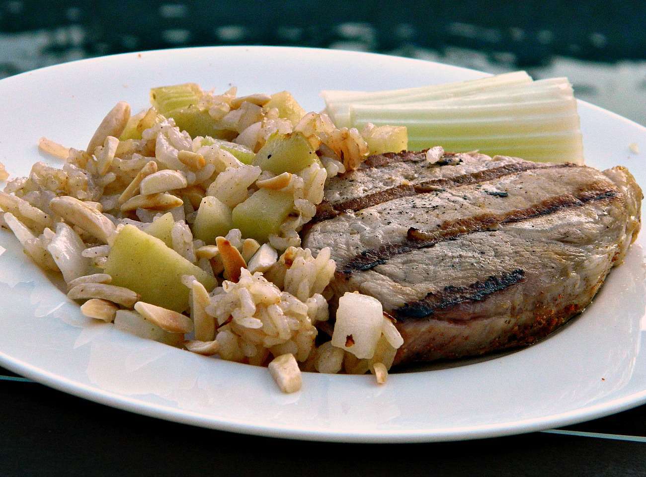 Apple Almond Rice Recipe
