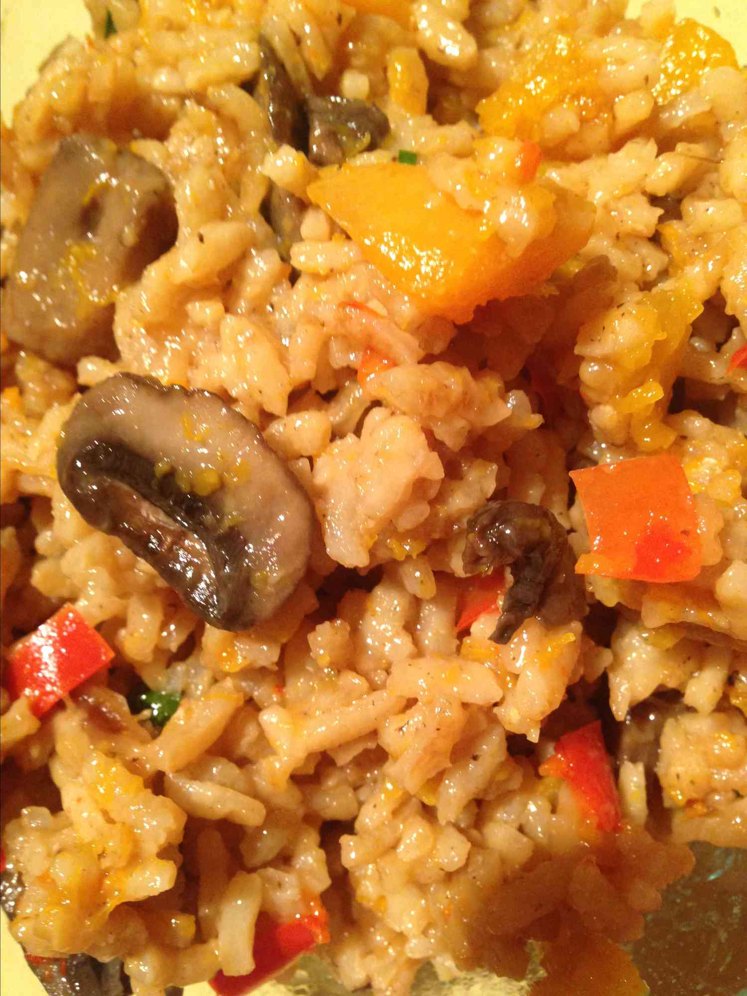 Instant Pot Butternut Squash Risotto with Mushrooms Recipe