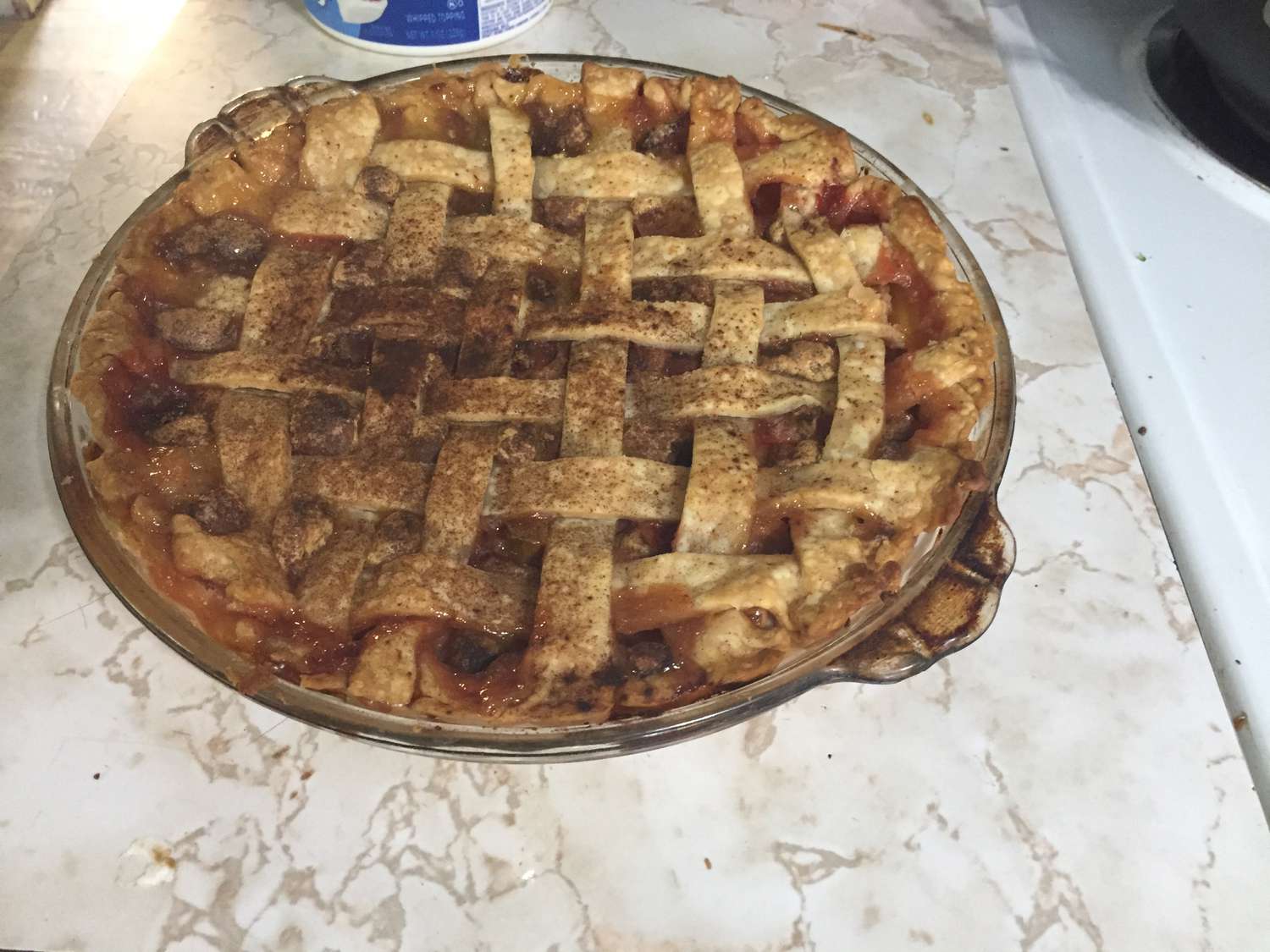 Grammy's Favorite Rhubarb Custard Pie Recipe