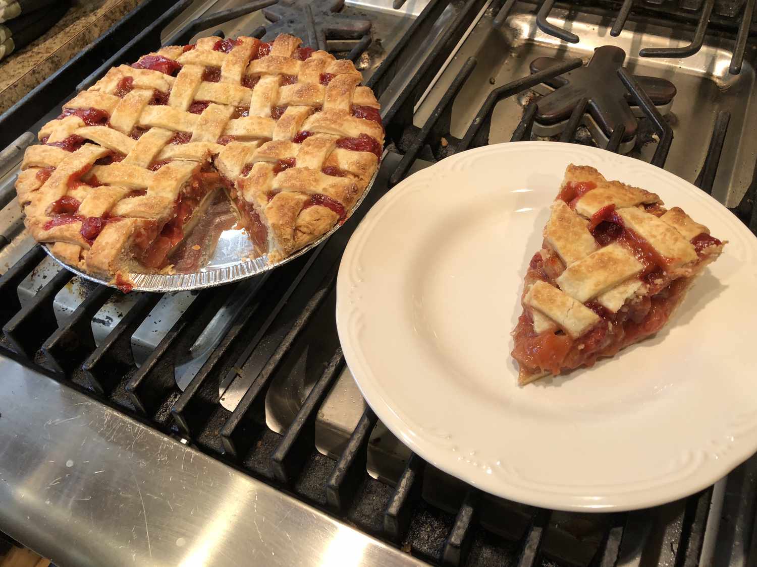 My Own Strawberry Rhubarb Pie Recipe