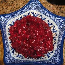 Cranberry Relish with Grand Marnier and Pecans Recipe
