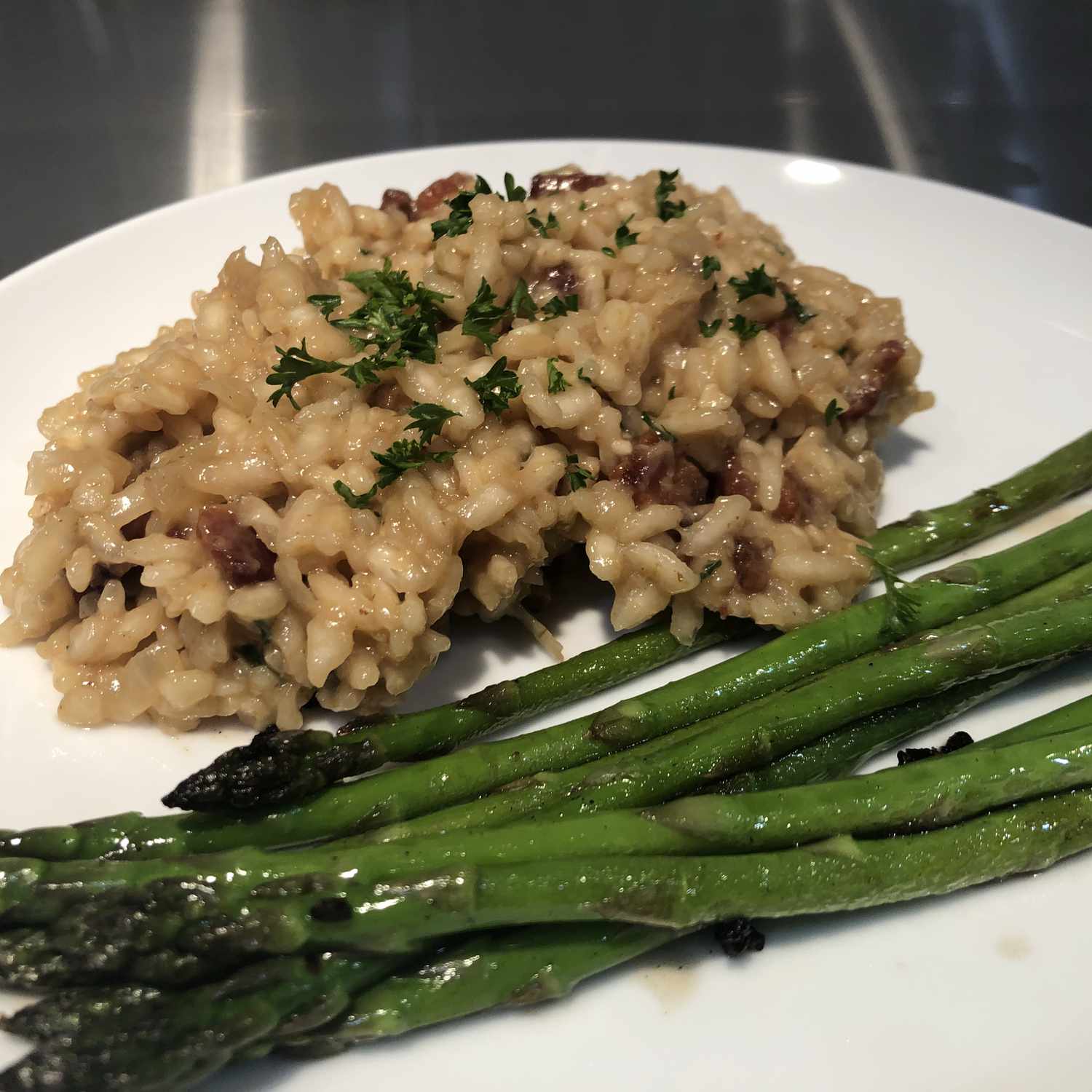 Bacon Risotto Recipe