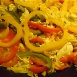 Three Pepper Pilaf Recipe