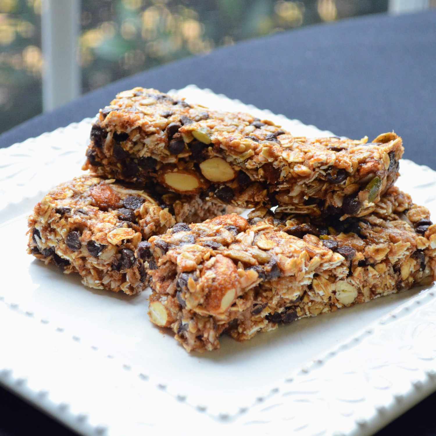 Chocolate Chip Coconut No-Bake Granola Bars Recipe