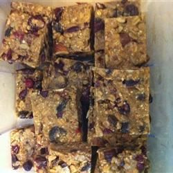 Peanut Butter Trail Mix Bars Recipe