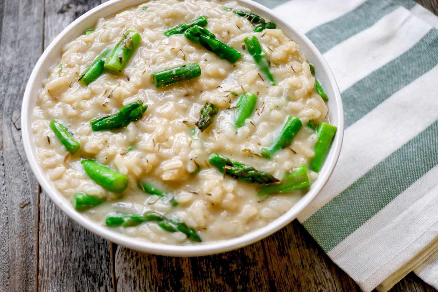 Instant Pot Asparagus Risotto Recipe