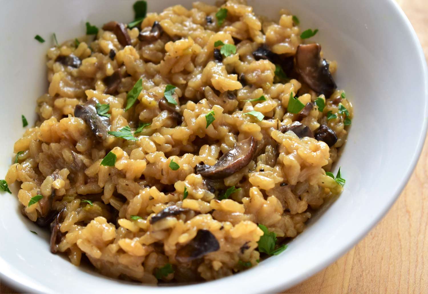Vegan Mushroom Risotto Recipe