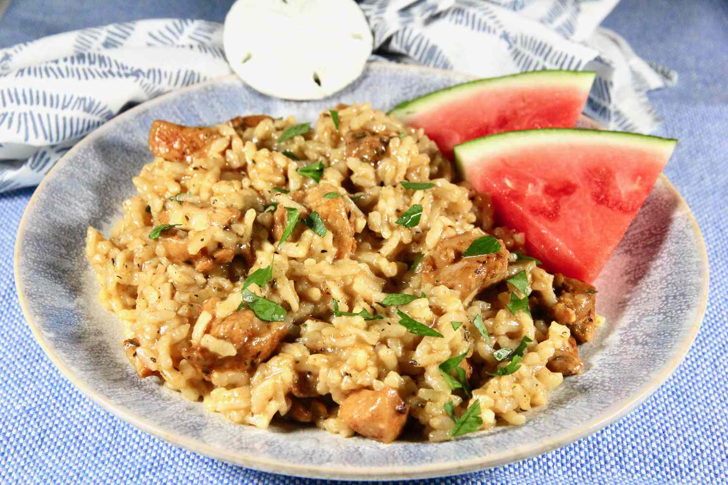 Instant Pot Chicken Risotto Recipe