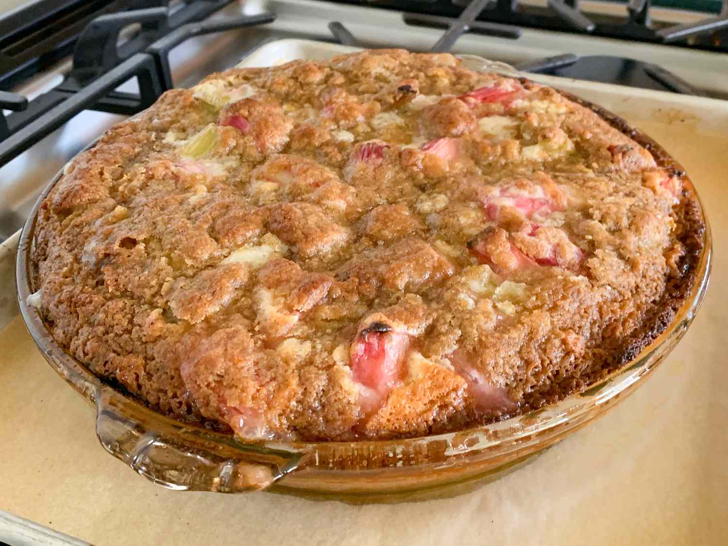 Old-Fashioned Rhubarb Pie Recipe