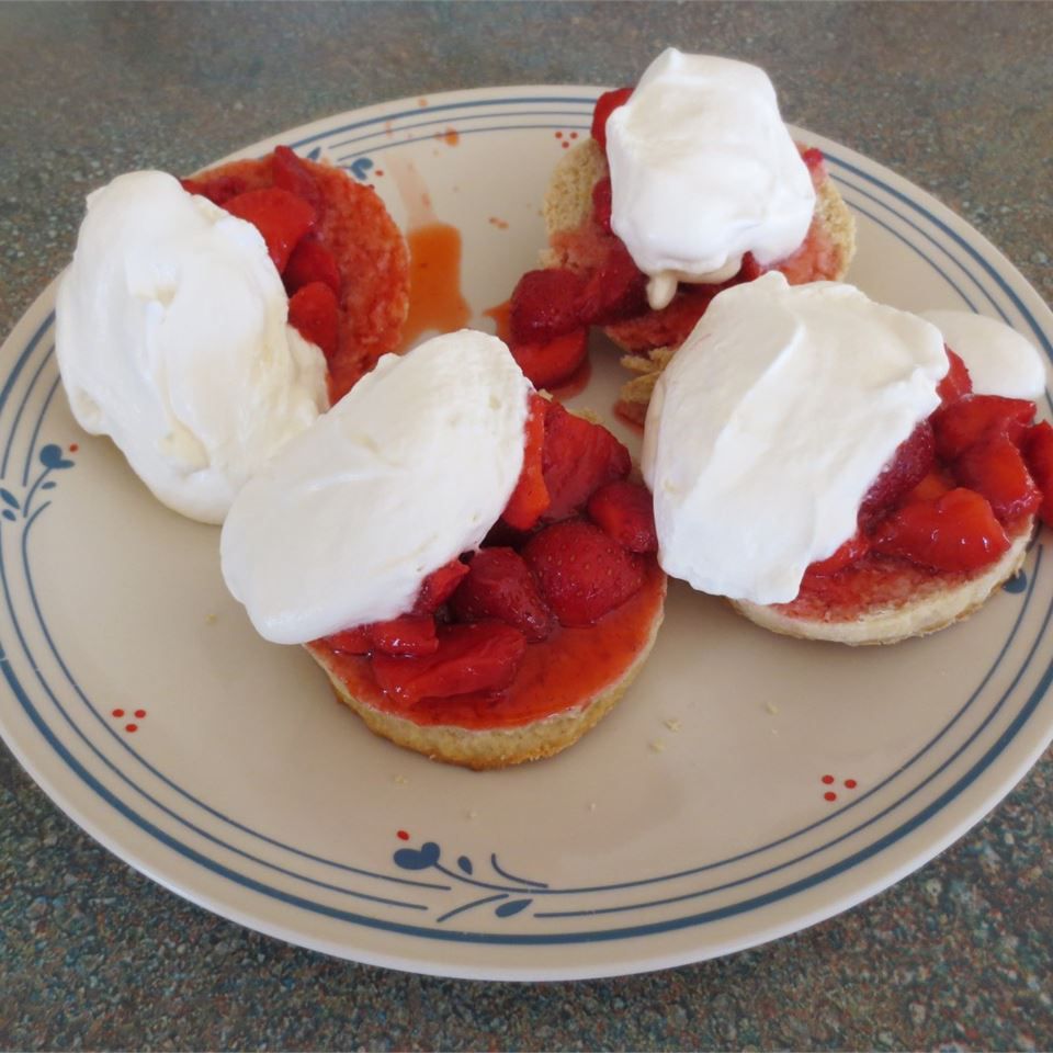 Fresh Strawberry Lemon Shortcake Recipe