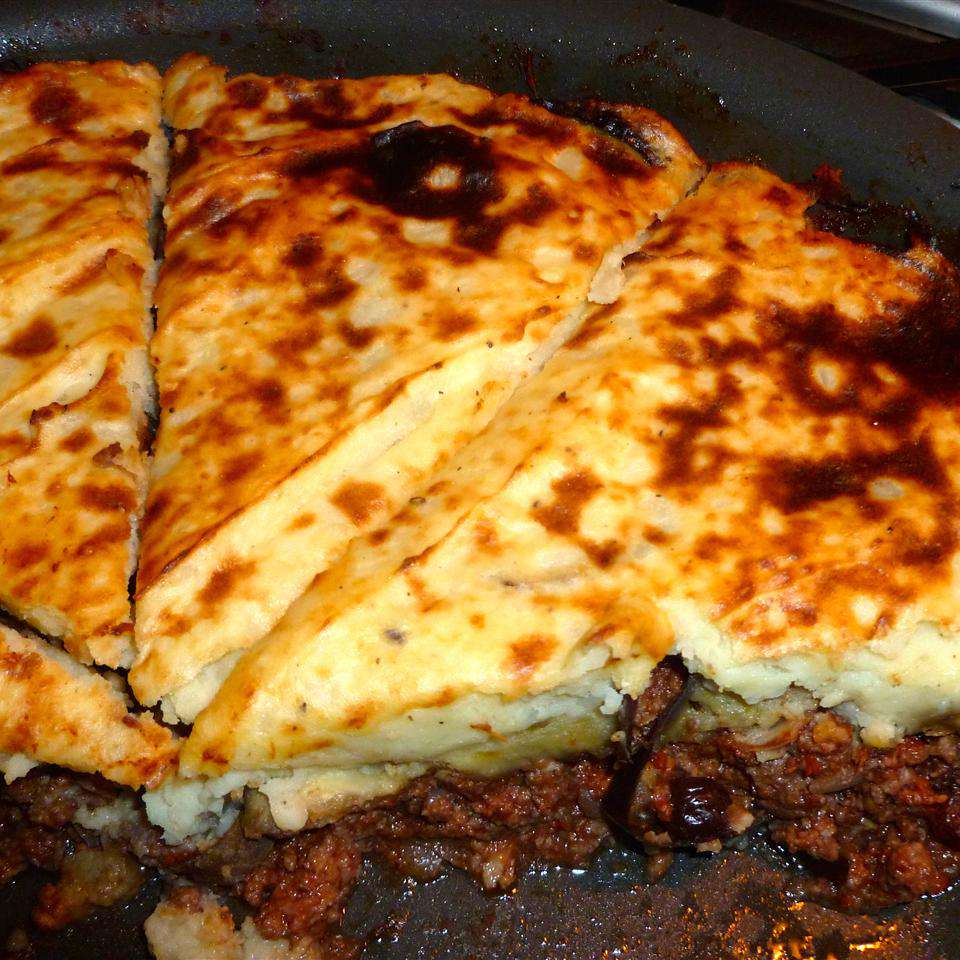 Moussaka Cottage Pie Recipe