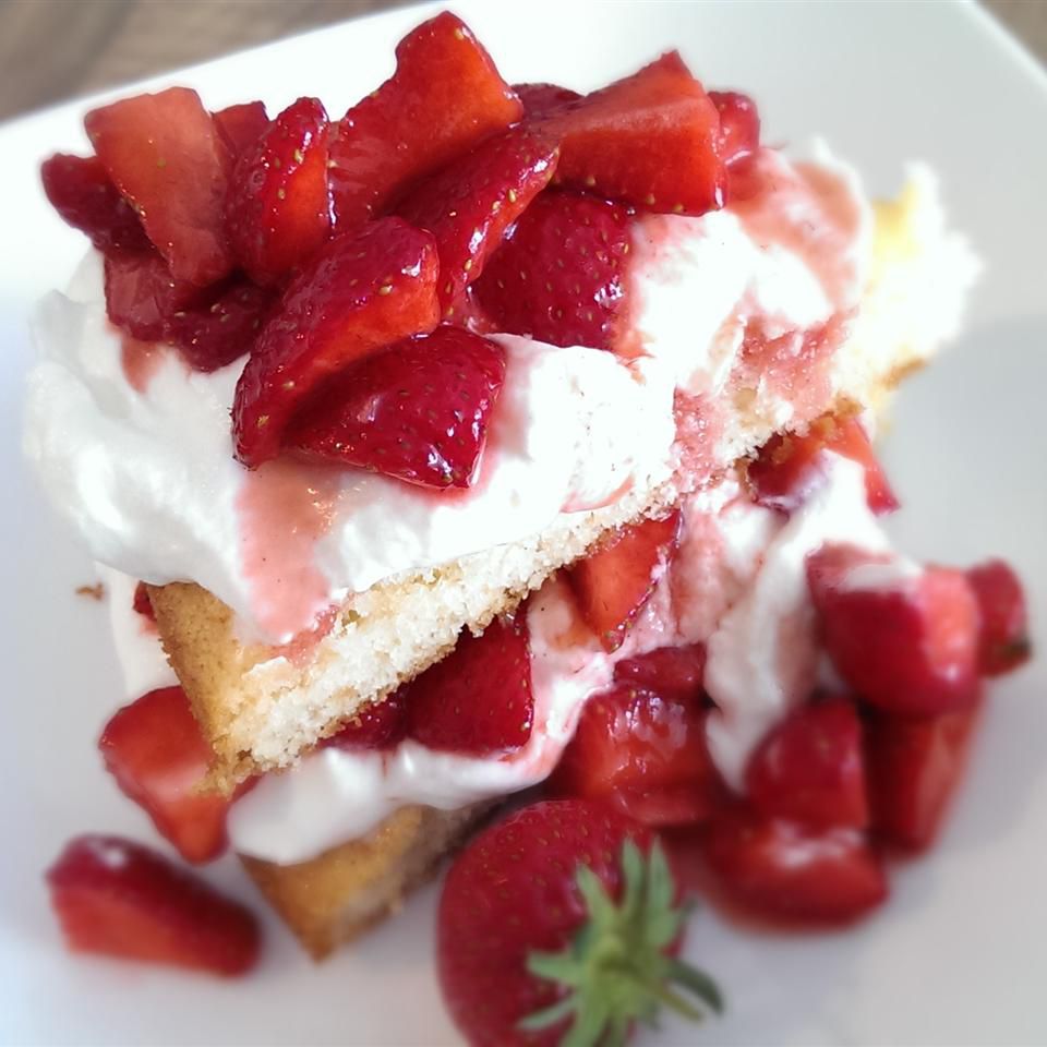 Cottage Pudding (Cake for Strawberry Shortcake) Recipe