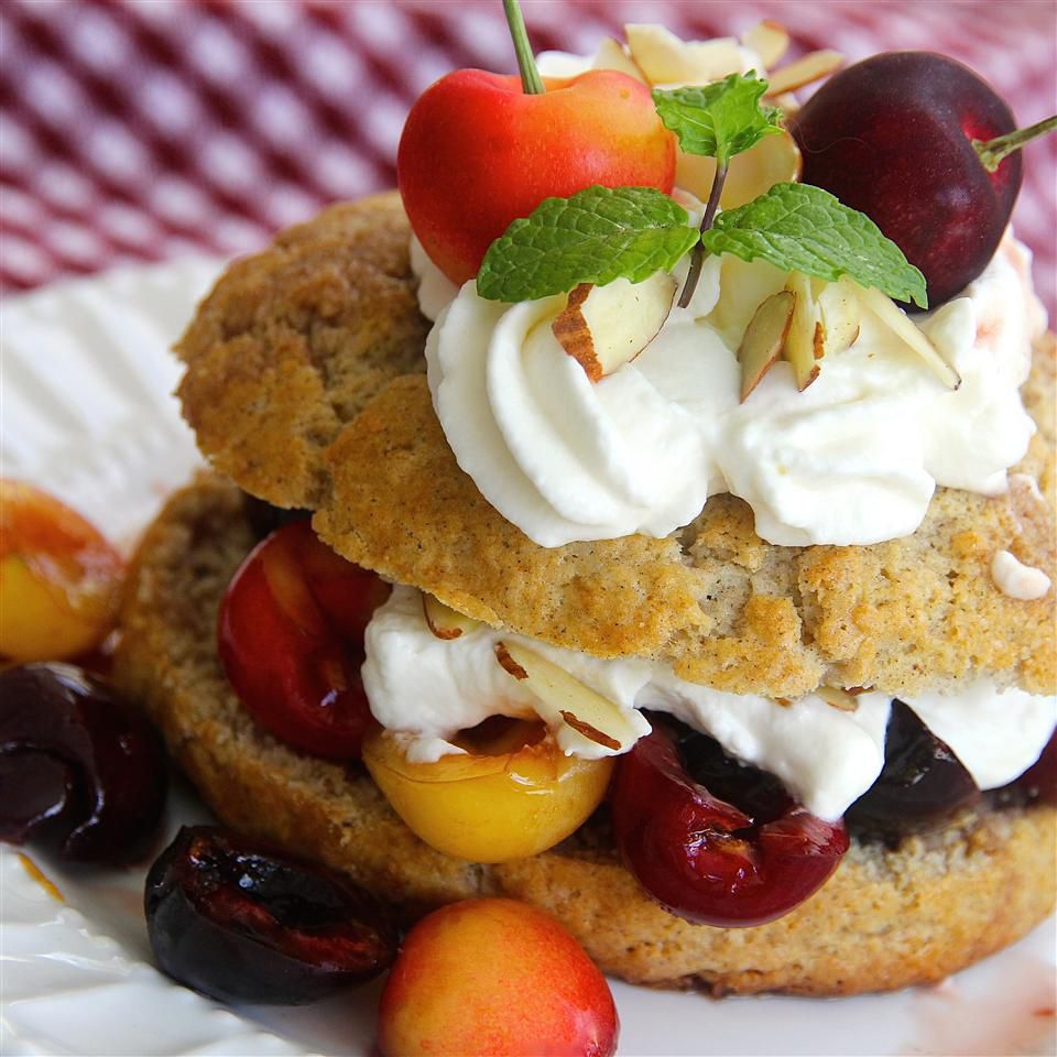 Fresh Cherry Shortcake Recipe