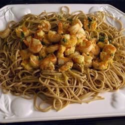 Tropical Shrimp Scampi Recipe